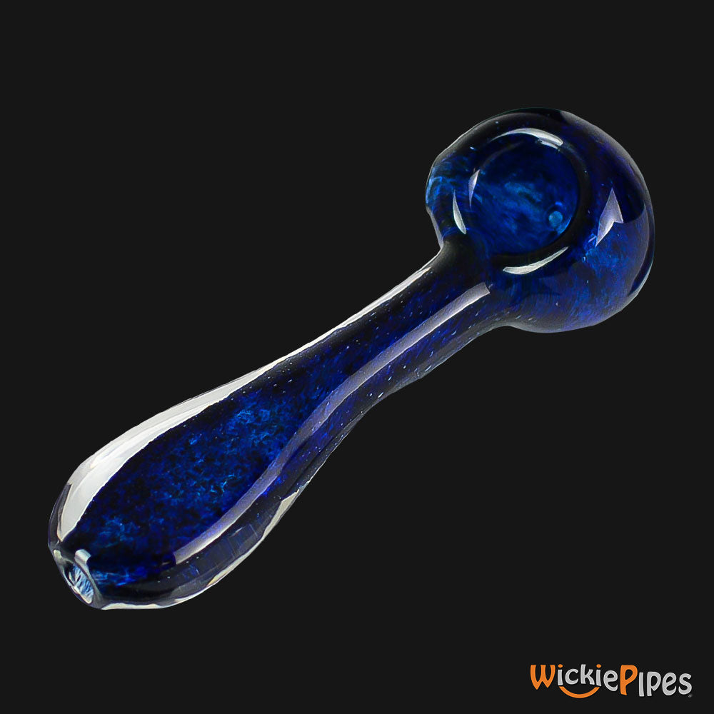 Jellyfish Glass - Someone Got Solid Flat Mouth 5-inch Glass Spoon Pipe