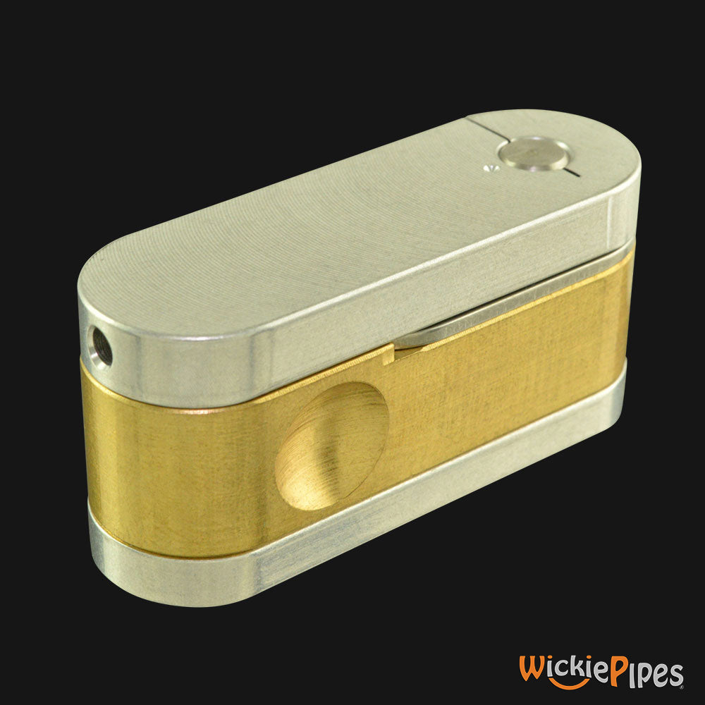 High Tech Pipes - METRO Brass Hand Pipe | WickiePipes.com