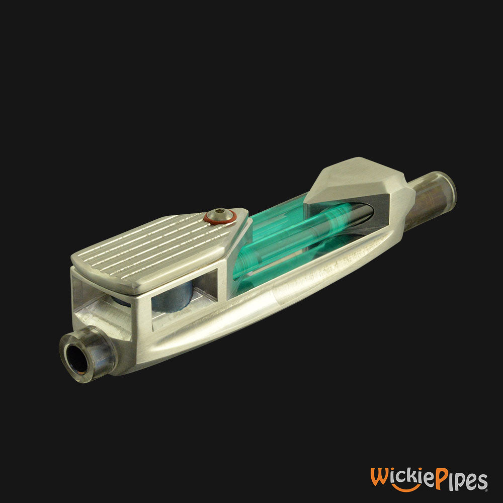 Mori Design - Raydiator Titanium Hand Pipe Aqua | WickiePipes.com