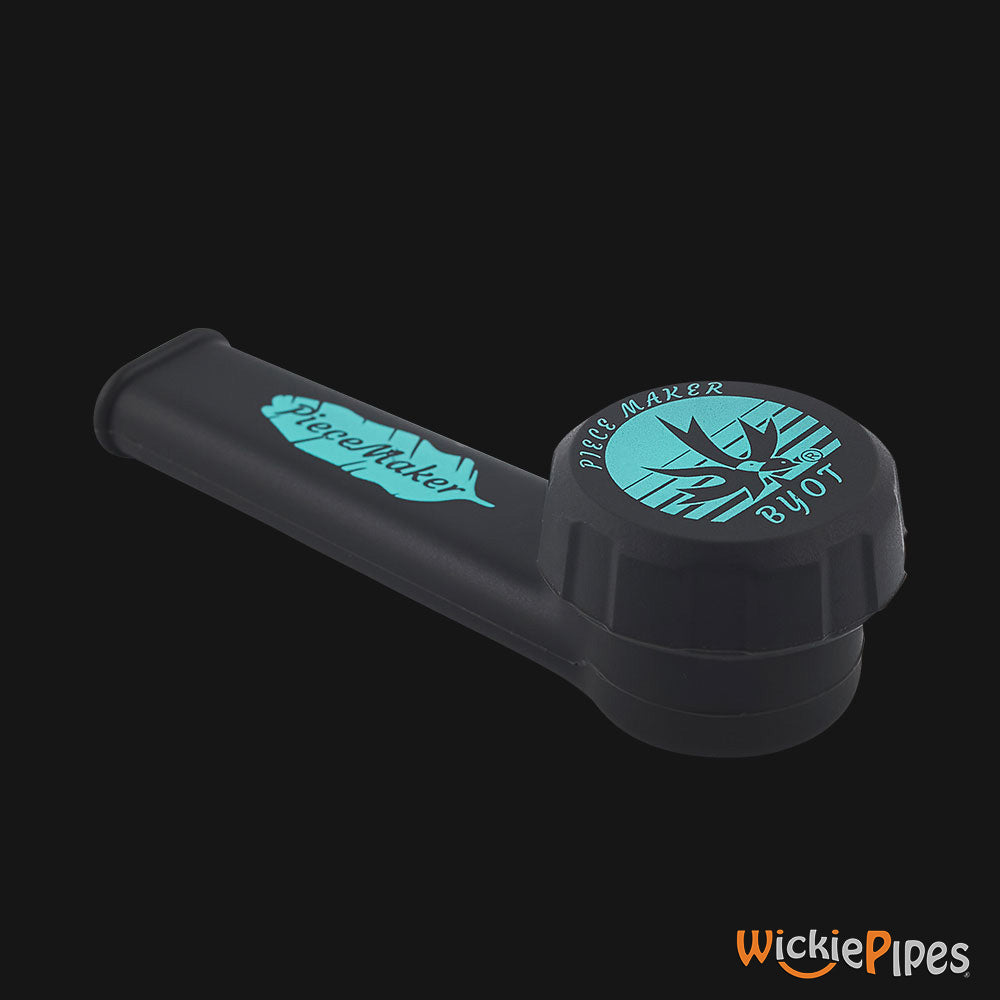 PieceMaker Karma Abyss Black 3.5-Inch Silicone Hand Pipe | WickiePipes.com