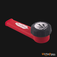 Thumbnail for PieceMaker Karma Macaw Red 3.5-Inch Silicone Hand Pipe | WickiePipes.com