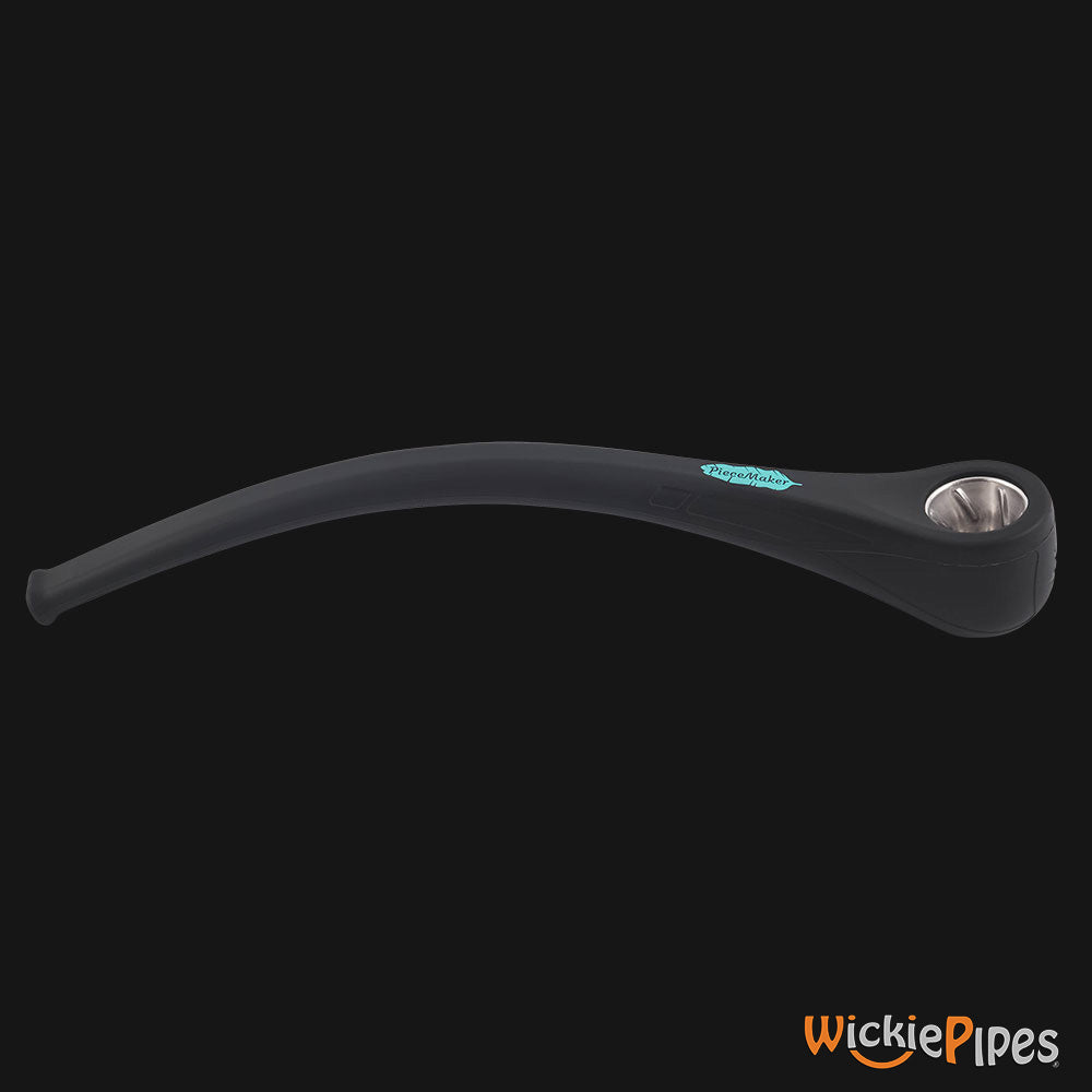 PieceMaker Konjurer Abyss Black 12-Inch Silicone Gandalf Pipe Right | WickiePipes.com