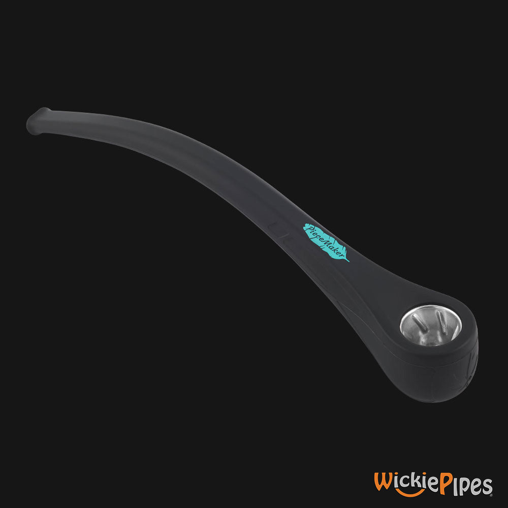 PieceMaker Konjurer Abyss Black 12-Inch Silicone Gandalf Pipe | WickiePipes.com