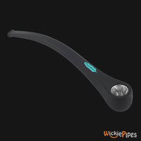 Thumbnail for PieceMaker Konjurer Abyss Black 12-Inch Silicone Gandalf Pipe | WickiePipes.com