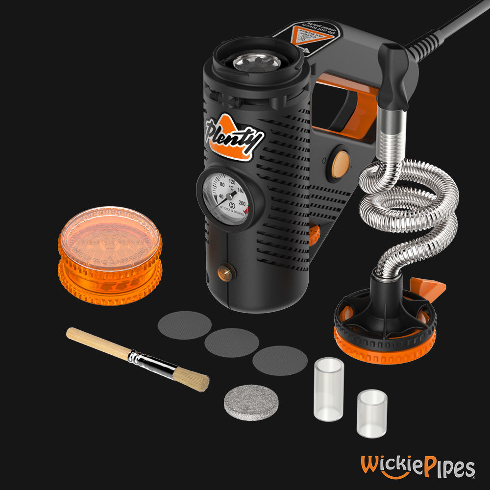 Storz & Bickel - PLENTY Vaporizer Components & Accessories angle view | WickiePipes.com