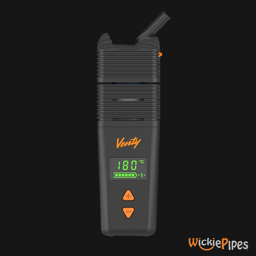 Storz & Bickel - VENTY Vaporizer Digital Screen Buttons Open Mouthpiece | WickiePipes.com