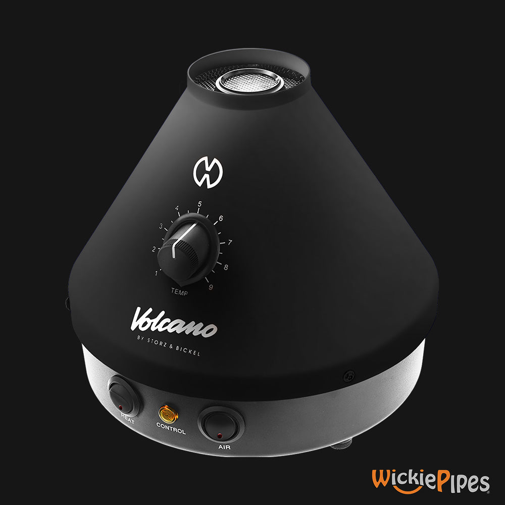 Storz & Bickel - VOLCANO CLASSIC Vaporizer Onyx angle view | WickiePipes.com